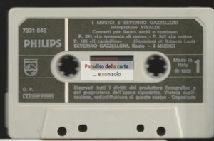 VIVALDI, I MUSICI E SEVERINO GAZZELLONI - PHILIPS 7331 046 MUSICASSETTA STEREO 7 - Picture 1 of 2