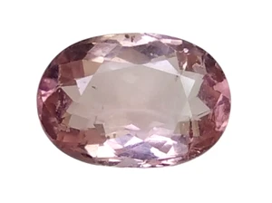 2,120 CTS Orange Rosa Natur Turmalin Ovale Form Lose Edelsteine "siehe Video " - Bild 1 von 3