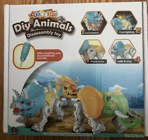 DIY Robot Dinosaur Electronic Building Toys for Age 3 + - Picture 1 of 2