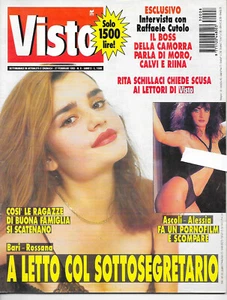 1994 02 27 - VISTO - SETTIMANALE - 27/02/1993 - ALESSIA OLIVIERI - SOFIA BRASS - Imagen 1 de 2