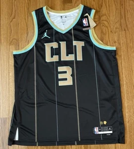 Terry Rozier Men's Charlotte Hornets Nike Jordan City Swingman Jersey 56 2XL - Picture 1 of 4