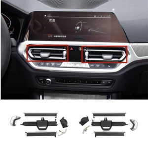 Front Left + Right AC Air Vent Grill Tab Clip Trim For BMW 3 G20 4 G26 X3 G01 - Picture 1 of 12