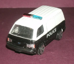 1/64 Scale 1980's Mazda Ford Econovan Diecast Police Van (2.75") Maisto Vehicle - Picture 1 of 7