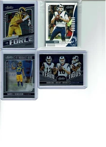 2019 Absolute Football Los Angeles Rams Team Set (5) Base Cards + Plus More + - Picture 1 of 1