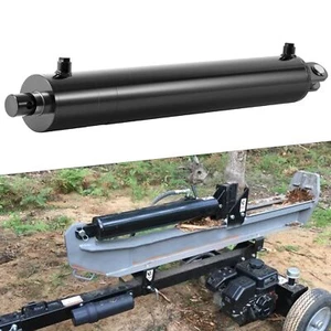 Cilindro hidráulico de 4,5" diámetro 24" soldado de doble acción para divisor de troncos 3500 PSI - Imagen 1 de 11