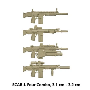 MinifigArsenal Military SWAT Scarl sand Toy Replica Gun for Minifigures - Picture 1 of 9
