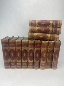 Bulwer Lytton's Novels 12 Volume Set George Routledge and Sons Undated Antique - Picture 1 of 24