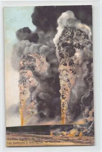 Azerbaijan - BAKU - Oil wells on fire in Bibiheybət - Publ. Granberg 16 - Picture 1 of 2