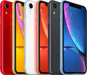 Apple iPhone XR 64GB 4G LTE AT&T Prepaid Cricket rote Tasche Smartphone gut - Bild 1 von 27
