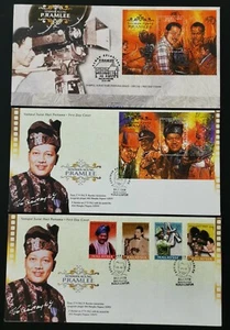 ** Malaysia 1999 Artist Supreme P. Ramlee 3 FDC - MNH - Picture 1 of 13
