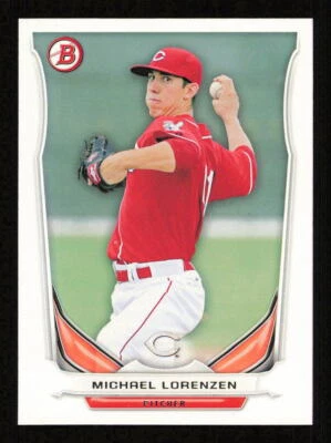 Michael Lorenzen 2014 Bowman Draft Prospect RC Rookie #TP-58 Reds Phillies - Image 1 of 2
