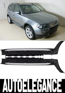 PEDANE LATERALI BMW X3 E83 SOTTOPORTA IN ALLUMINIO / ABS LOOK SPORTIVO - Imagen 1 de 12