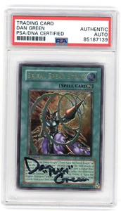 PSA Signed Dan Green Spiral Spear Strike FET-EN043 1st Edition Rare - Picture 1 of 2