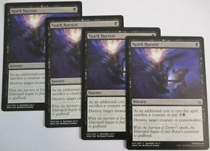 MTG Spark Harvest War Of The Spark Magic Gathering x4 - Picture 1 of 1