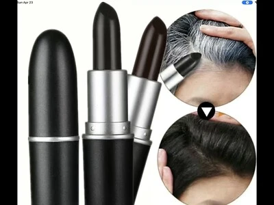 Non Toxic Instant Hair,Touch Up, Temporary Hair Dye Stick to cover Grey (BLACK ) - Image 1 of 4