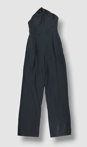 $4250 Celine Paris Women's Black Halter Sleeveless Jumpsuit Size 38 - Picture 1 of 6