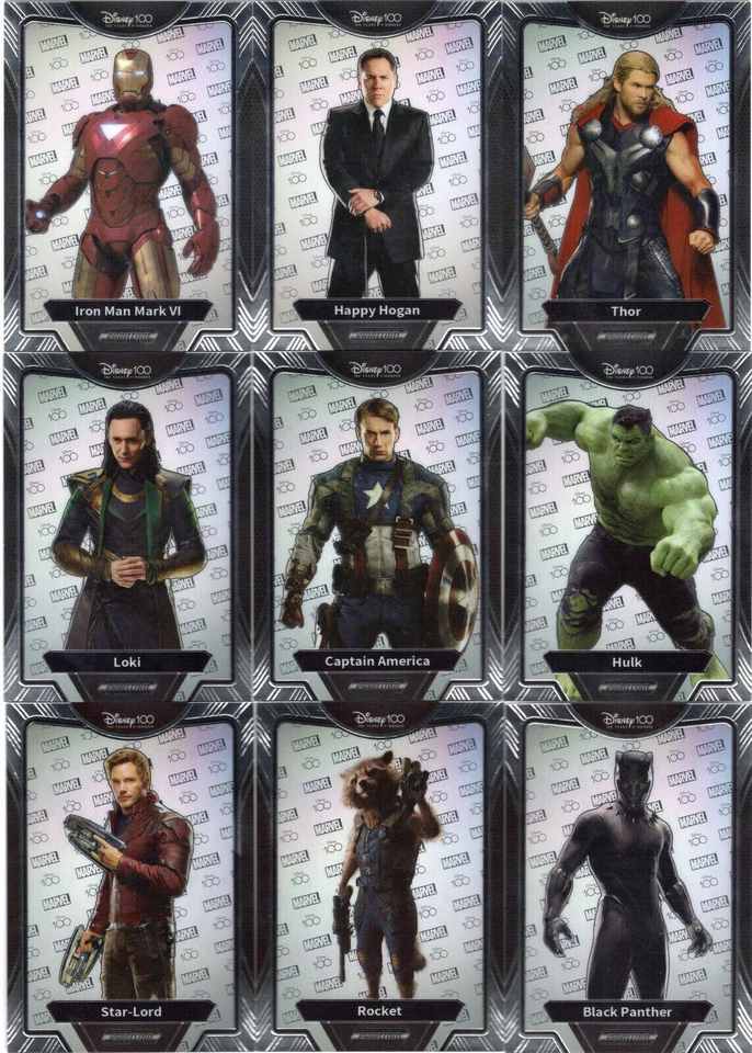 2023 Kakawow Phantom Disney 100 Marvel Base Set - Image 1 of 1
