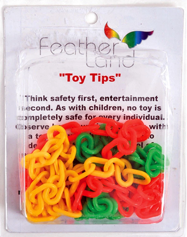 HAPPYBIRD Kunststoffketten Small Vogelspielzeug Papagei VogelKäfig Zubehör