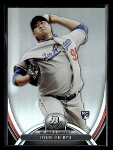 2013 Bowman Platinum #96 Hyun-Jin Ryu Rookie - Picture 1 of 2