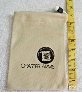 VINTAGE WERBUNG - CHARTERWAFFEN - STUFF BAG - FEINE AMERIKANISCHE FEUERWAFFEN REVOLVER - Bild 1 von 8