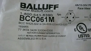BALLUFF CONNECTOR BCC061H - Picture 1 of 3