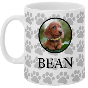 Personalised Pet Dog Cat Owner 11oz Ceramic Mug Name Image Double Sided Gift - Picture 1 of 9