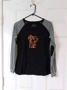 Camiseta Boxercraft Little Ceasars Mascota Para Mujer Gráfica Mediana Estilo Y2K L/S  - Imagen 1 de 6