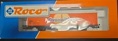 Roco 46399 H0 DC Schiebewandwagen Hbils Ovomaltine der SBB OVP - Image 1 of 4