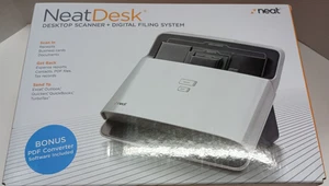 Neat Desk ND-1000 Desktop Document Color Beige Home Office Edition Scanner USB - Picture 1 of 4