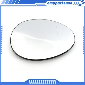 MINI COOPER S R55 R56 R57 2007-2013 ESPEJO CRISTAL LADO DERECHO CALEFACCIÓN + BASE - Imagen 1 de 10