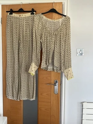 Free People Peplum Top Co-ord Worn Once Immaculate Size Small UK 8 10 - Image 1 of 4