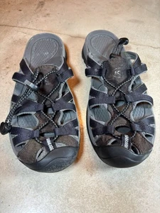 KEEN Whisper Slip On Bungee Lace Navy Slide On 5127-BKGA Women’s Size 7.5 - Picture 1 of 7