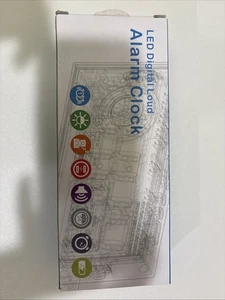 Alarm Clock for Bedroom LED Digital Clock - Picture 1 of 4