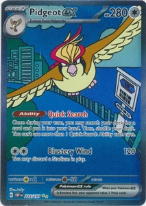 Pidgeot ex - 225/197 - Special Illustration Rare Obsidian Flames Near Mint - Bild 1 von 1