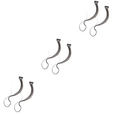  Set of 3 Echthaar Pferdeschwanz Haarzubehör Clip in Haarverlängerungen Nahtlos - Bild 1 von 4