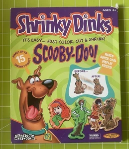 2002 Shrinky Dinks Scooby Doo Cartoon Network Spin Master versiegelt - Bild 1 von 2