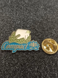 Pin's Pins Pin Enamel 60 Société Hygiène papier Toilette LOTUS  "Compact" - Picture 1 of 3