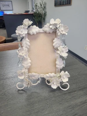 Dulce marco floral de metal 3D de 9" X 7,75" para decoración de cabaña chippy de 4" x 6" Foto 1 de 4