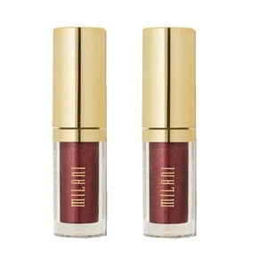 Pack of 2 Milani Metallic Lights Pearl Liquid Eyeshadow, Fiery Metallic 02 - Picture 1 of 5