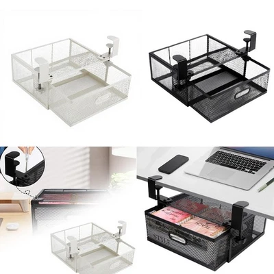 Under Desk Drawer Organizer Carbon Steel Under Desk Storage Drawer Container - Image 1 of 2