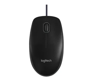Logitech B100 Optical USB Mouse Black 910001439 - Picture 1 of 3