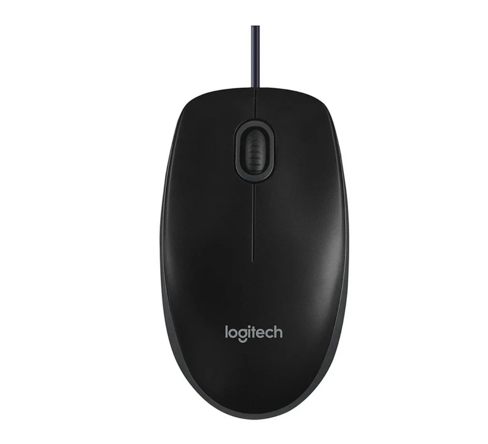 Logitech B100 Optical USB Mouse Black 910001439 - Image 1 of 3