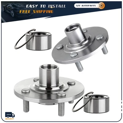 2 X Front Wheel Bearing Hub For Saturn SC1 SC2 SL SL1 SL2 SW1 94-02 SW2 94-01 - Image 1 of 4