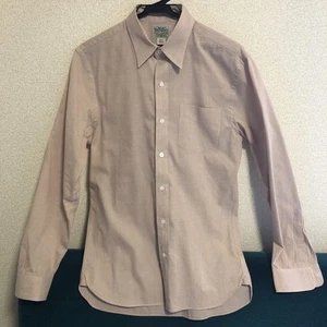 Abito camicia vintage RRL beige bottoni conchiglia stile anni 30-50 usato - Foto 1 di 7