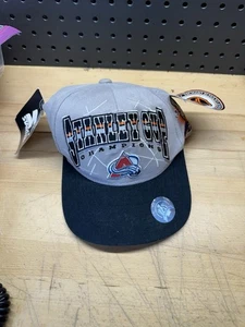 Colorado Avalanche 1996 Stanley Cup Champions Cap Snapback NHL Starter - Picture 1 of 3