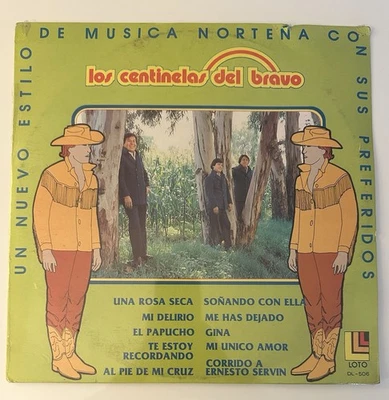 LOS CENTINELAS DEL BRAVO *RARE ESCAZO* / CORRIDOS & NORTEÑO / LP NUEVO SELLADO - Image 1 of 4