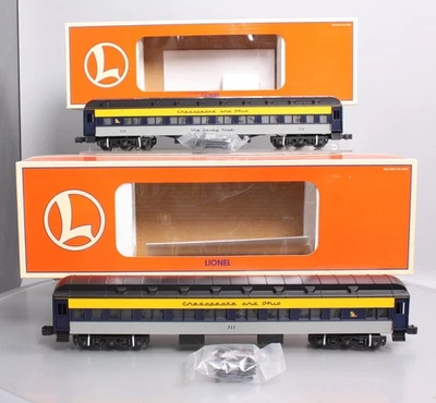 Lionel 6-29010 O Chesapeake and Ohio Heavyweight Passenger Car (Set of 2) LN/Box - Image 1 of 4