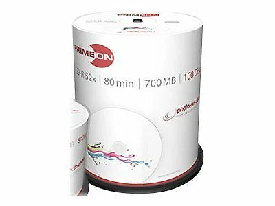 PRIMEON 80min 700MB CD-R - 100er Spindel