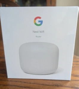 Google - Nest Wifi Mesh Router (AC2200) GA00595 - Snow - Bild 1 von 3