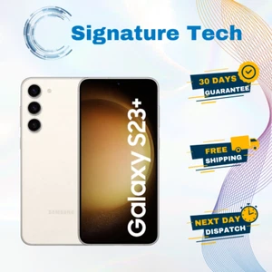 Samsung Galaxy S23 Plus Cream 256GB Unlocked Excellent Condition Free Shipping - Picture 1 of 5